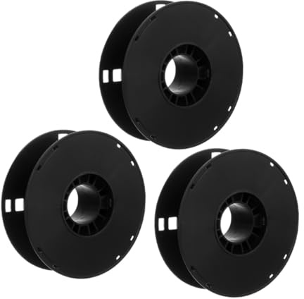 Gadpiparty 3pcs Lightweight Plastic Cord Reels Multifunctional Cable Storage Spools for Electric Cord Organization with Effortless Winding Compact Design and Large Capacity Holder