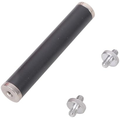 1. Heavy Duty 1/4 Gewinde Stahl Verlängerung Stange Für Kamera Stativ Beleuchtung Einstellbar 10-30 cm Mit Adapter Kamera Stativ Adapter Eisen Stange