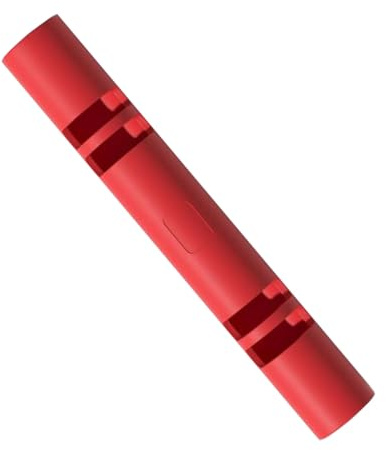 Viktbärande styrketräningshink, bärbar träningsgummiviktstång, for belastad rörelseträning(Red/6kg)