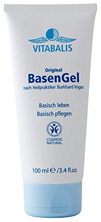 Vitabalis BasenGel Cosmos Natural, alternativa al bagno e al sale da bagno, valore pH 8,5, per la casa acida, rigenerante, delicato e vitale, certificato Cosmos Natural