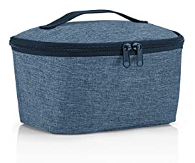 reisenthel coolerbag S pocket Kühltasche mit Obermaterial aus recycelten PET-Flaschen Ideal für das Mittagessen unterwegs, Couleur:twist blue