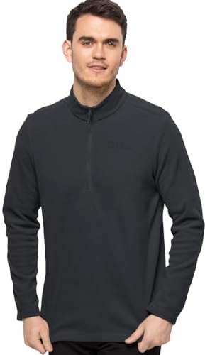 Jack Wolfskin Herren Taunus HZ M Fleecepullover, Phantom, XL