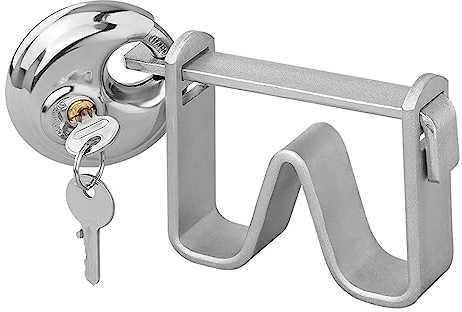 ProPlus Candado para remolque, cierre de embrague, cortina redonda, candado para caravana