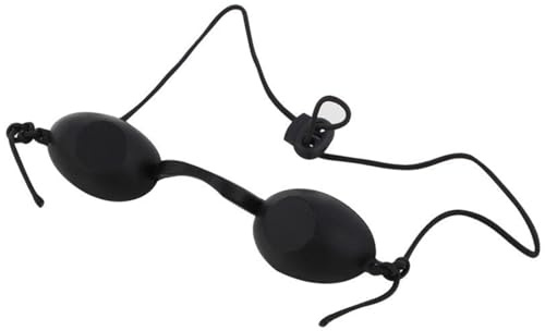 EYVRPAU Occhiali Lampada Abbronzante, Infrarossi, Sole Abbronzatura, per Solarium, Protettivi Laser, Di Sicurezza, UV, Sole Spiaggia, Rossiccio