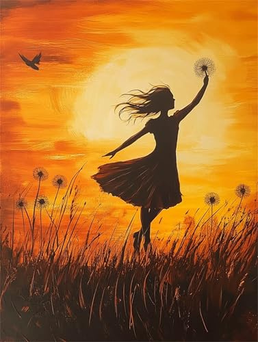 Large Paint by Numbers for Adults Girl Paint by Numbers Kits Balloon Paint by Numbers for Adults Beginner,DIY Painting with Paintbrushes and Acrylic Pigment,Hobbies for Adults Crafts 100x135cm M-456