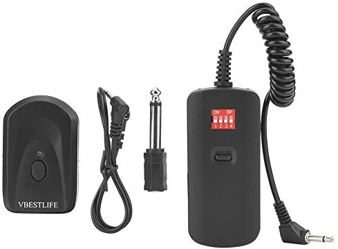 Vvikizy Déclencheur de Flash sans Fil 16 Canaux, émetteur et Récepteur pour la Photographie en Studio, avec Fréquence 433 MHz, Portée de 30 M, émetteur-Récepteur de Déclenchement de