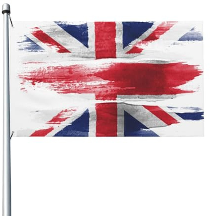 Bandera divertida de Inglaterra de 3x5 pies para exteriores e interiores.
