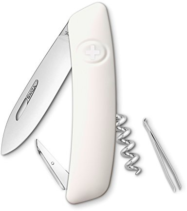 SWIZA Erwachsene Taschenmesser D01, Weiß, One Size, 6901039