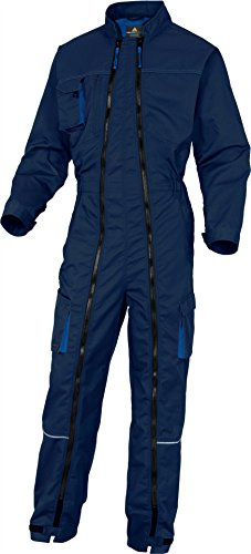 Delta Plus Panoply M2CZ2 Mach 2 Arbeitsoverall mit Doppelreißverschluss, blau, XXXL