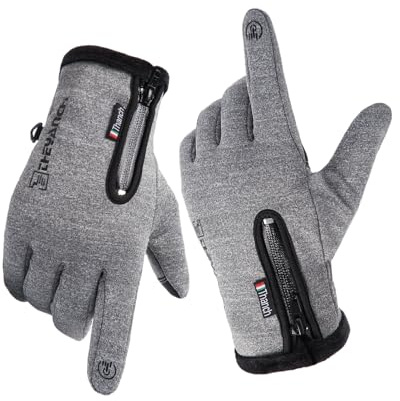 GORELOX Winter Warm Gloves,Touchscreen Cold Weather Driving Gloves Windproof Anti-Slip Sports Gloves for Cycling Running Skiing Hiking Climbing,Men ＆ Women