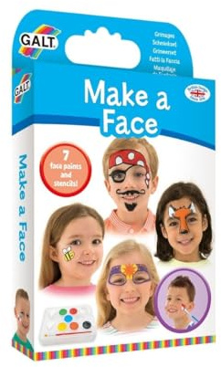 Galt Toys, Make a Face, Craft Kit for Kids, Ages 5 Years Plus