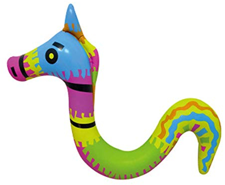 Perfect Flower Schwimmtier Wasserspielzeug Pool,3D-Tierpool-Schwimmspielzeug,Rider Schwimmtier Kinder-Schwimmhilfe Für Kinder,Einhorn/Flamingo/Seepferdchen