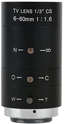 Mikroskop-Zubehör-Kit 4 8mp 2k Video -Mikroskopkamera 3 5mm 6-60 mm Große visuelle Fokuslinse Mikroskopische Objektträger (Color : F 6-60MM Lens)