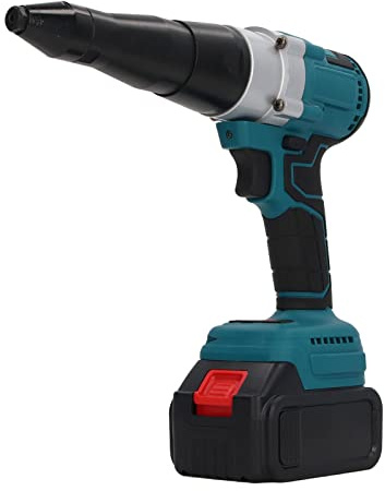 Remache Eléctrico Arma de Fuego 110‑240V 1 Operación Clave Remachadora Automática de Doble Velocidad Ajustable Herramientas de Remachado para la Fabricación de Automóviles