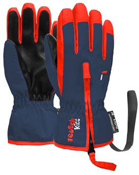 Reusch Winterhandschuhe für Babys & Kinder | extra warm & Winddicht | atmungsaktiv, Reißverschluss für leichtes Anziehen, Kinderhandschuhe für Alltag, Schnee & Outdoor, 3-6 Jahre, Ben