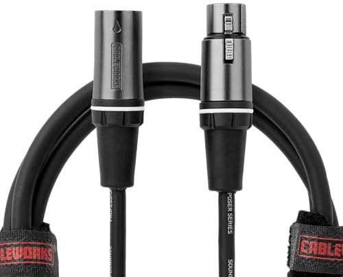 Gator Cableworks GCWC-XLR-20 Composer Mikrofonkabel 6 m – XLR auf XLR – robust & flexibel