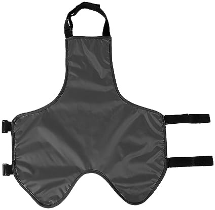 perfk Pancia per Cani Copri Pancia per Cani Pancia Avvolgente Abbigliamento Lavabile Pancia per Cani Grembiule Confortevole Pancia per Cani Vestiti per, Grigio S