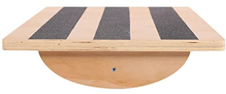 Balanceboard Hölzerne Balance-Trainer-Rocker-Board-hölzernes stehendes Büro-Rocking-Board for Tischboden-Tumbler-Fitness-Board