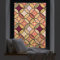 dktie Window Film Privacy Vinyl Non Adhesive Privacy Film Stained Glass Window Film for Bathroom Shower Door Heat Cotrol Anti UV 90x200cm