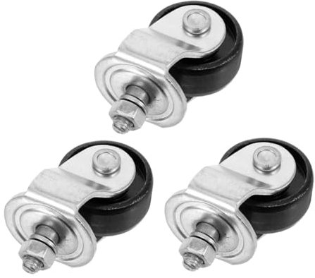 Mobestech 3 Stücke Rad Jack Wagenheber Hydraulische Ersatz Horizontale Jack Rollen Für Boden Jack