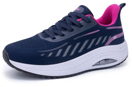 M MAGPER Chaussures orthopédiques pour fasciite plantaire pour femmes - Chaussures de marche avec soutien de la voûte plantaire pour soulager la douleur au pied 39-42 EU, 38.5 EU
