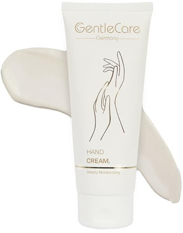 GentleCare Hand Cream for Very Dry Hands - With Zinc & Panthenol - Fast Absorbing, Non-Greasy Hand Moisturiser - Professional-Grade Formula - 75ml