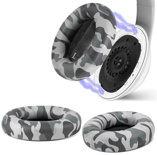 Geekria SNAP - Kit di cuscinetti auricolari di ricambio compatibili con cuffie Beats Studio Pro, cuscinetti magnetici facili da cambiare, comodi e sostituibili in pochi secondi (pelle proteica