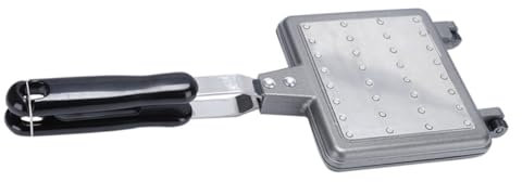 Mikinona Molde Para Hornear Gofres De Aleación De Aluminio Herramienta De Cocina Para Hacer Panqueques y Gofres Para Desayunos Familiares