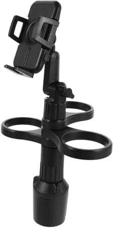 MUELODSIC Portabicchieri Auto Regolabile in Abs Espansore e Organizer per Bevande e Bottiglie Supporto Robusto Antiscivolo per Veicoli Facile Installazione per Auto e Camion