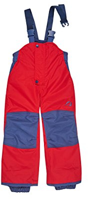 Finkid Toope red Denim Kinder Ski & Outdoor Winterhose