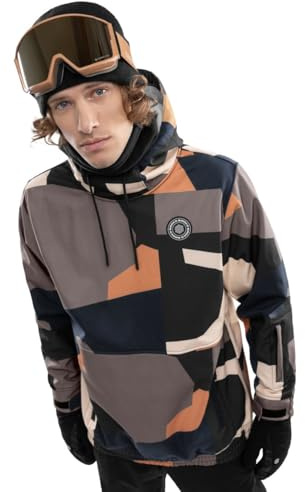 SIROKO W1 Ski- & Snowboardjacke Herren Wasserdicht Wärmeschutz Fronttasche Wintersport