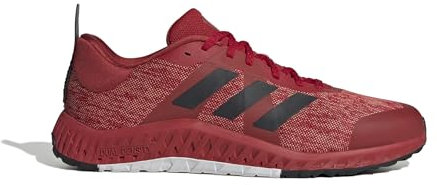 adidas Everyset Shoes, Zapatos de Gimnasio y Entrenamiento Unisex Adulto, Team Power Red 2 Core Black Cloud White, 46 EU