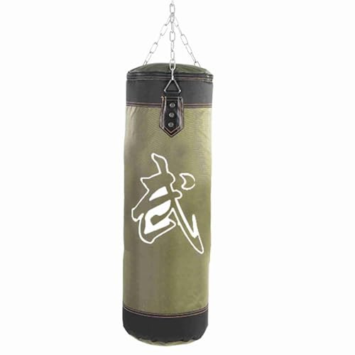 Boxningssäck för Vuxna, Hängande Boxningssäck för Vuxna Boxningssäck Oxfordduk Tom Träningsboxningssandsäck med Dragkedja för Att Bygga Snygg Kropp (60 cm)