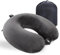 KAIRNOBLE Travel Pillow for Rest Neck Pillow for Airplane Flight Pillow Memory Foam Travel Pillows Neck Cushion Compact Lightweight Quick Pack (Dark Gray)