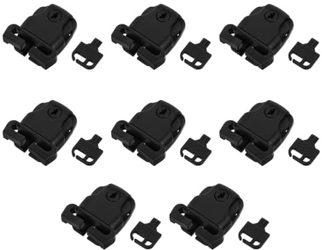 IMIKEYA 8pcs Spa Bathtub Cover Clips Hot Tub Cover Latch Replacement Hardware for Spa Hot Tub Cover Latch Repair Material for Outdoor Locks