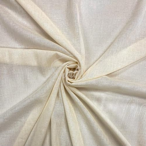 3M Paños de muselina natural para cocinar, paños de queso para colar, 100% algodón por metro, grado 90 – 140 cm de ancho, para cocinar, hornear, bordar, manualidades SAMASIA