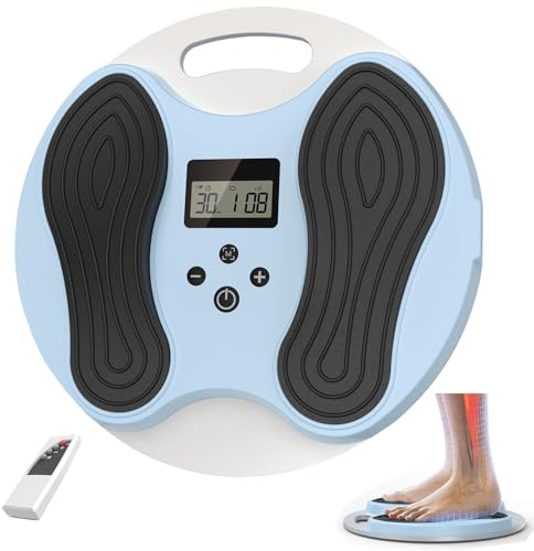 Medic Durchblutungs-Stimulator für Füße & Beine, EMS Fußmassagegerät mit 10 Modi & 20 Intensitätsstufen, Fussmassagegerät mit 4 Elektrodenpads, Lindert Schmerzen und fördert die Durchblutung.