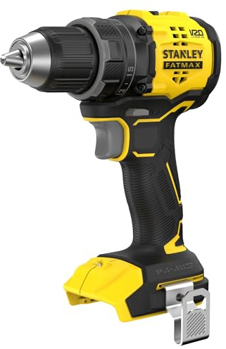 STANLEY FATMAX V20 Cordless Brushless 2 Gear Drill Driver, Without Battery and Charger, 18V, SFMCD714B-XJ