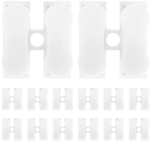 Homoyoyo 80 Stück Press Drahtverbinder für LED Deckenlampen und LED Streifen Weiße Pp Klemmen mit Druckklemmenblock Struktur Einfache Bedienung für Büro und Einkaufszentrum