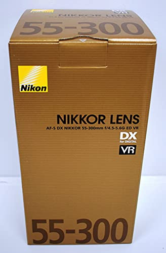 Nikon AF-S DX NIKKOR 55-300mm f/4.5-5.6G VR Lens (Reacondicionado)