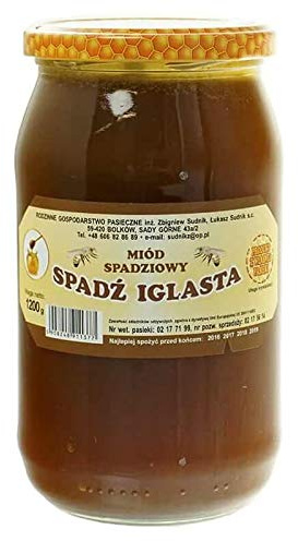 Honigtau Honig 1200g Rodzinna Pasieka Sudnik