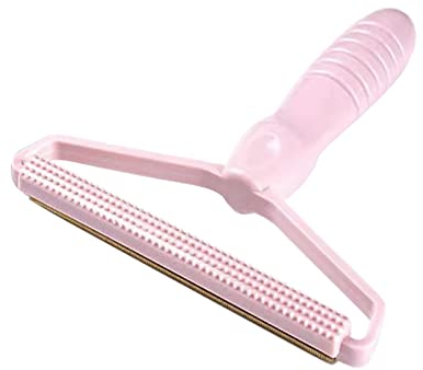 Pink Portable Lint Remover, Fabric Lint Shaver, Lint Cleaner Pro, Clothes Fuzz Remover, Pet Hair Remover Hairball Quick Epilator Shaver for Removing Dust and Pet Hair from Clothing and Furniture