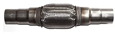 BLUETECH Universales Flexrohr Flammrohr Auspuffrohr Edelstahl Rohr Katalysator Auspuff Ø45mm / Ø48mm/ Ø55mm Länge: 400mm