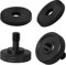 LUORNG - Set di 2 viti per treppiedi con cuscinetto in gomma da 1/4 maschio a 1/4 femmina, adattatore a sgancio rapido con rondelle in gomma per piastra di montaggio della fotocamera, staffa flash,