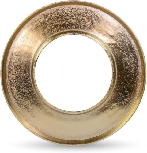Riffelmacher Adventskranz Ringförmig Ø 40 cm | Goldfarben | 24130