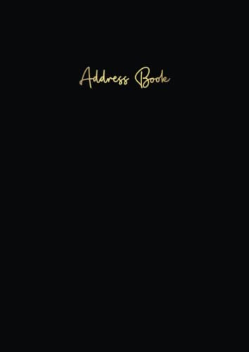 A4 Address Book: Alphabetical (A-Z) | Name, Address, Email, Phone, Mobile , Notes | More than 300 Entry Spaces