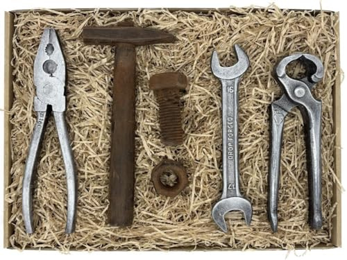 Realistisches Schokoladenwerkzeug als außergewöhnliche Geschenkidee für Papa & Opa, Schokoladen-Set Werkstatt