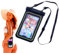 Generisch Funda impermeable IPX8 – Funda resistente al agua para smartphones de hasta 7,2 pulgadas – con ventana trasera y PVC altamente transparente – Funda para teléfono móvil para playa, natación