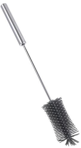POPETPOP Rotating Cleaning Brush for Bottles Long Handle Cup Cleaner Silicone Bottle Brush for Water Cups for Kitchen Cleaning