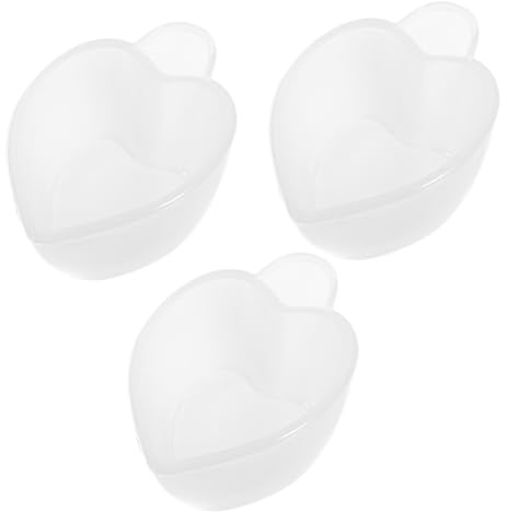 HOMSFOU 3 Piezas Vasos Medidores de Silicona para Diy Herramientas para Pigmentos y Dispensar Cristal Diseño con Vertedor Práctico y Seguro Reutilizables para Manualidades y Joyería